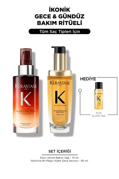 Elixir & Nutritive Ikonik Gece & Gündüz Bakım Ritüeli ürün görseli 1