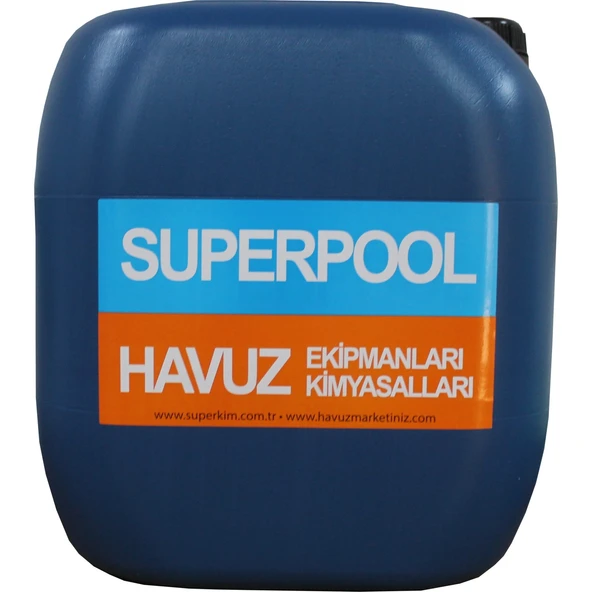 Superpool Sıvı Klor Sodyum Hipoklorit 25 KG -  Liquid Chlorine-ToptancıyızBiz ürün görseli 1