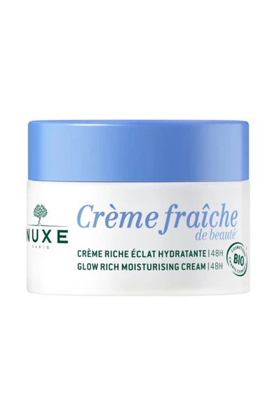 Nuxe Creme Fraiche De Beaute Glow Rich Moisturizing Cream - Nemlendirici Bakım Kremi 50ml ürün görseli 1