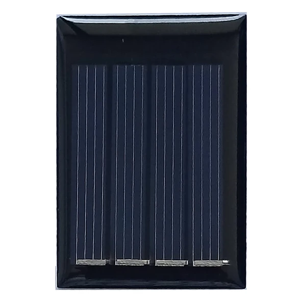 Alkatronik Güneş Pili 2V 50mA 34x50mm Solar Fotovoltaik Hücre Elektrik Üretici Panel Modül Pil Akü Batarya ürün görseli 1