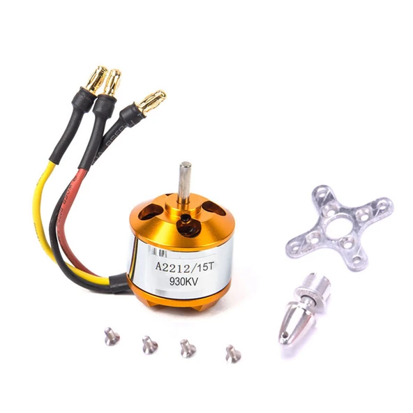 Alkatronik A2212 930KV Fırçasız Motor 2S/ 3S Lipo RC Model Uçak Helikopter Multicopter Drone Quadcopter Fpv ürün görseli 1