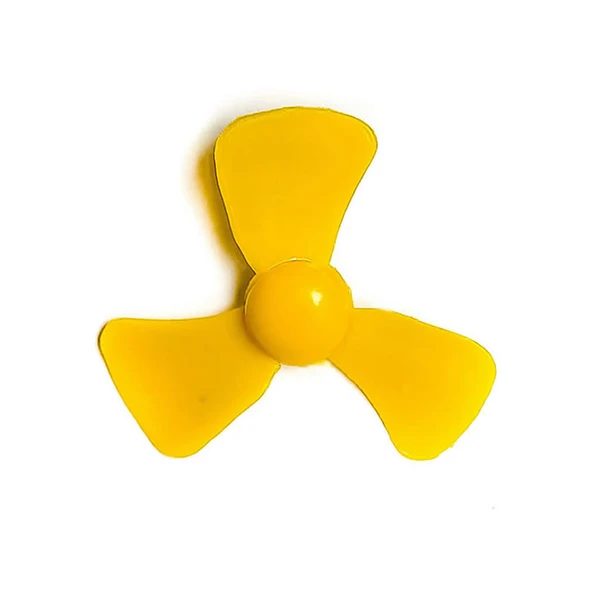 Alkatronik 60mm 3 Kanat Pervane Oyuncak Pervane Rüzgar Gülü Su Botu RC DIY Motor Propeller ürün görseli 1