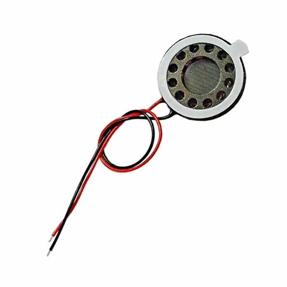 Alkatronik Hoparlör 1W 8ohm 18mm Yuvarlak 8cm Kablolu Mini 1.8cm Speaker Ses Müzik Amfi Ürün Müze Otomobil Tel ürün görseli 1