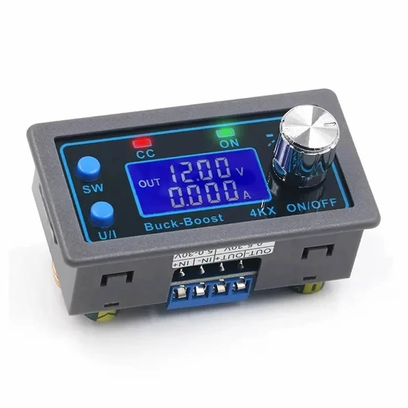 Alkatronik ZK-4KX Voltaj Akım Ayarlı Güç Kaynağı Voltmetre ve Ampermetre Göstergeli 5-30V 4A Voltaj Düşürücü ürün görseli 1