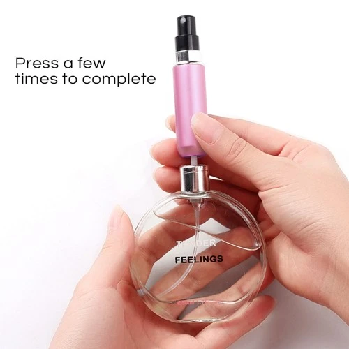 Doldurulabilir Mini Cep Parfüm Şişesi - Resim 4