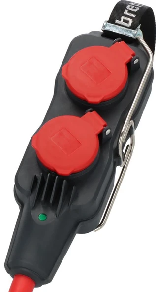Brennenstuhl Profesyonel Serisi Power-Block Serisi 4 Soketli 230V/16A IP54 Dış Mekana Uygun Led Göstergeli Fiş Ucu (Kablosuz) Golyat Fiş ürün görseli 1