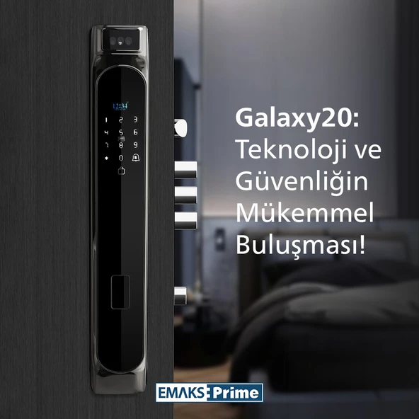 Emaks Prime Akıllı Kilit GALAXY20 Ultra - Resim 5