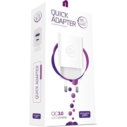 Pmr 25W Type C Qc 3.0 Type C -Usb Şarj Aleti Hw25 ürün görseli 1