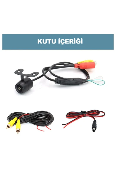 Universal Kelebek Geri Görüş Kamerası - Resim 4