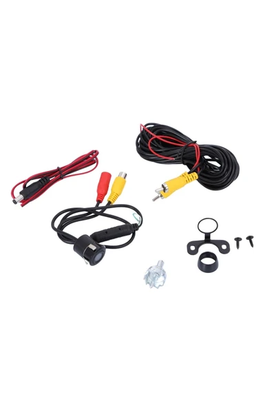 ERAKS CAR ACCESORIES Geri Vites Araç Geri Görüş Kamerası Kamera Gözü Düz Kelebek Aparatlı ürün görseli 1