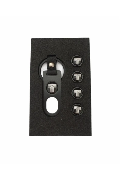 DMR Tofaş Metal Anahtarlık Ve Sibop Kapak Seti ürün görseli 1