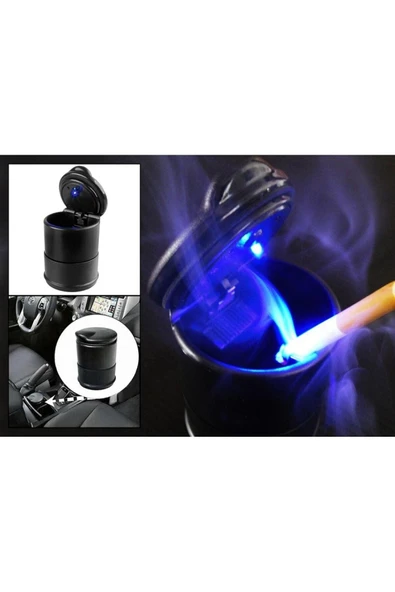 fsmstore Led Işıklı Küllük - Resim 2