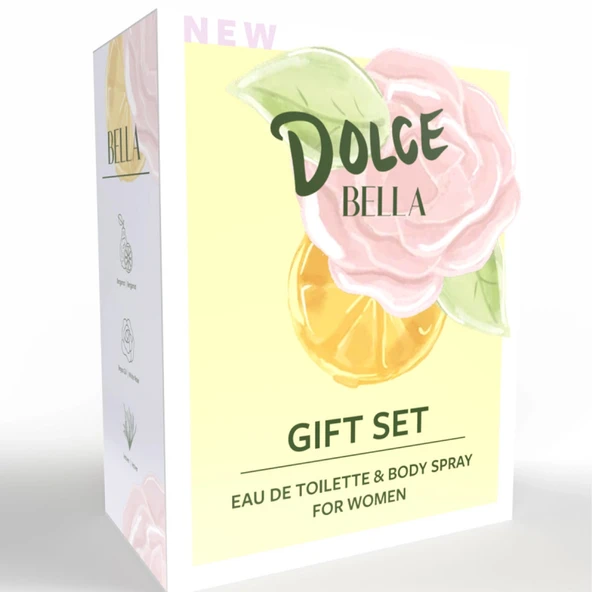 Dolce Bella EDT 100 ml Kadın Parfüm + Bella Deodorant Seti ürün görseli 1