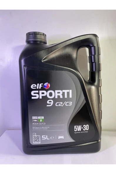 Sportı 9 Acea C2/c3 Onaylı 5w30 5 Litre Motor Yağı (2022 ÜRETİM) ürün görseli 1