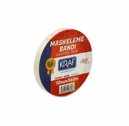 KRAF MASKELEME BANDI 12MMX40M 4012G ürün görseli 1