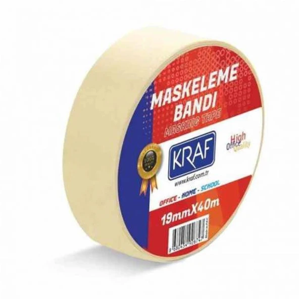 KRAF MASKELEME BANDI 19MMX40M 4019G ürün görseli 1