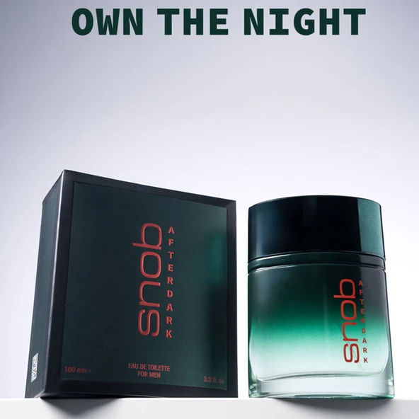 Snob Afterdark Erkek Parfüm 100 ml + Deodorant 150 ml Set ürün görseli 1