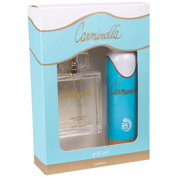 Carmina Carminella EDT 100 ml + Deo Sprey 150 ml Kadın Parfüm Seti ürün görseli 1