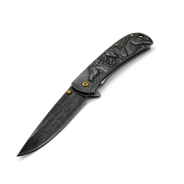 Columbia Company FX2021 At Gravür İşlemeli Çakı ürün görseli 1