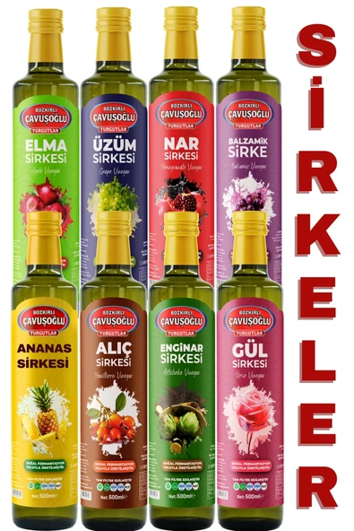 Elma Sirkesi Doğal Fermantasyon 500ml - Resim 4