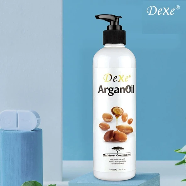 DEXE Argan Oil from MOROCCO 400 ml Moisture Conditioner Argan Yağı Nemlendirici Saç Kremi ürün görseli 1