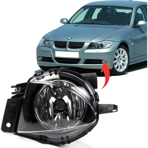 Bmw E90 Sis Farı Sol 2005-2008 63176948373 ürün görseli 1