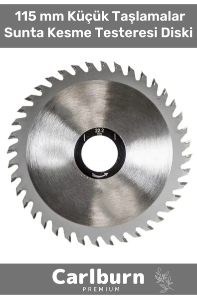 Özel Üretim Elmaslı Ahşap Ağaç Tahta Testere 115 mm Küçük Taşlamalar Sunta Kesme Testeresi Diski ürün görseli 1