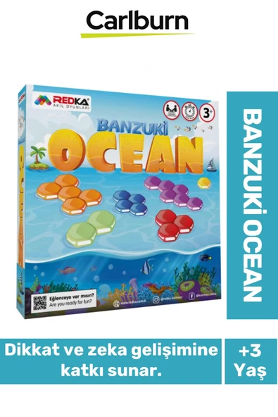 Zeka Geliştirici Oyun Eğitici Öğretici Okuma Yazma El Göz Koordinasyonu Banzuki Ocean Okyanus ürün görseli 1