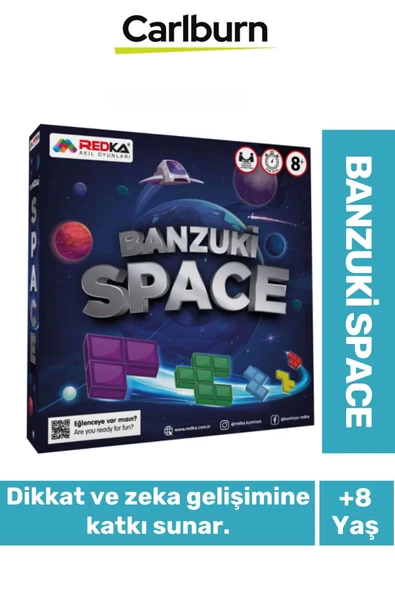 Zeka Geliştirici Oyun Eğitici Öğretici Okuma Yazma El Göz Koordinasyonu Banzuki Space Uzay ürün görseli 1