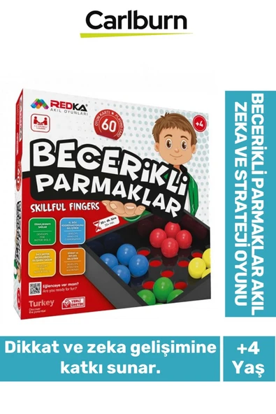 Zeka Geliştirici Oyun Eğitici Öğretici Okuma Yazma Becerikli Parmaklar Akıl Strateji Oyunu ürün görseli 1