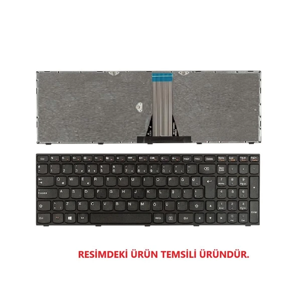 Lenovo G500s Z501A Z50-70M Notebook Klavye - Siyah - TR / Çerçevesiz ürün görseli 1