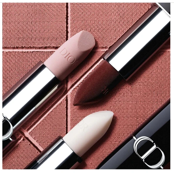Dior Rouge Dior Balm - Lip Balm 001 - Resim 3