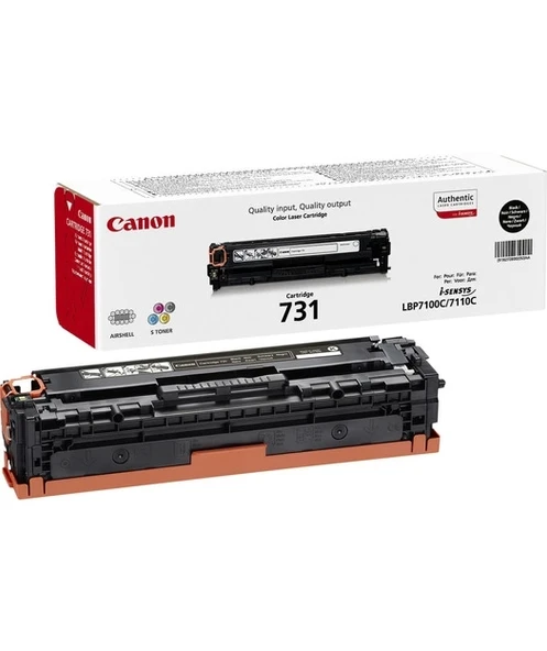 Canon CRG-731 BK Toner Kartuş 6272B002 ürün görseli 1