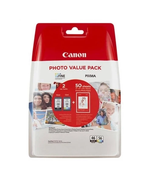 Canon PG-46/CL-56 Photo Value Pack Blist ürün görseli 1