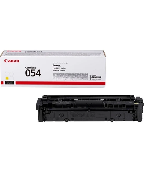 Canon CRG-054 Yellow Toner Kartuş 3021C002 ürün görseli 1