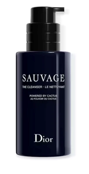 Dior Sauvage The Cleanser - Face Cleanser For Men Black Charcoal And Cactus 125 Ml ürün görseli 1