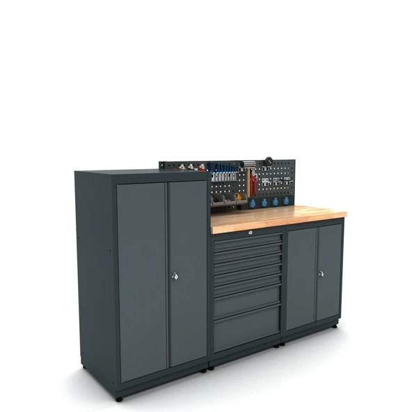 1.8 Metre Modüler Çalışma Tezgahı İE.36.18.08 ürün görseli 1