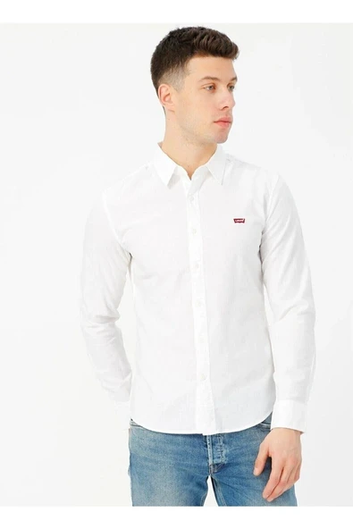 Levi's Erkek Uzun Kol Minimalist Gömlek - Günlük Stil ürün görseli 1
