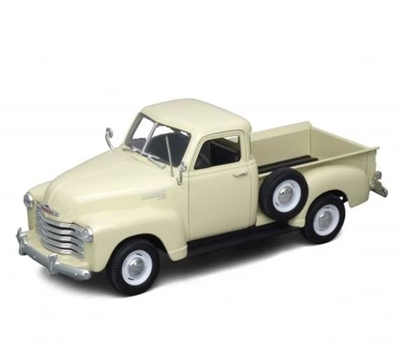 Welly Koleksiyon 1 / 24  1953 Chevrolet 3100 Pick Up Krem Model Metal Araba ürün görseli 1