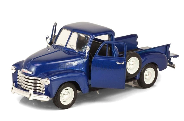 Welly Koleksiyon 1 / 24  1953 Chevrolet 3100 Pick Up Mavi Model Metal Araba ürün görseli 1