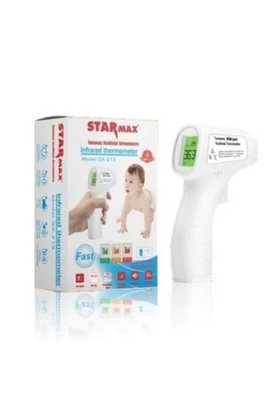 medikaltec Starmax SX-213 Temassız Vücut Ve Yüzey Ateş Ölçer ürün görseli 1