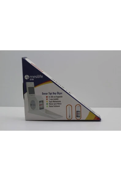 MEDİKALCİM Mesilife Sw-g06b High Duvara Monte Boy Ölçer ürün görseli 1