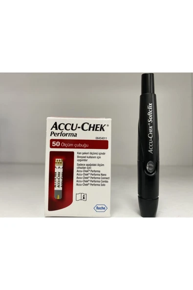 Accu Chek Performa Strip-Softclix Kalem ürün görseli 1