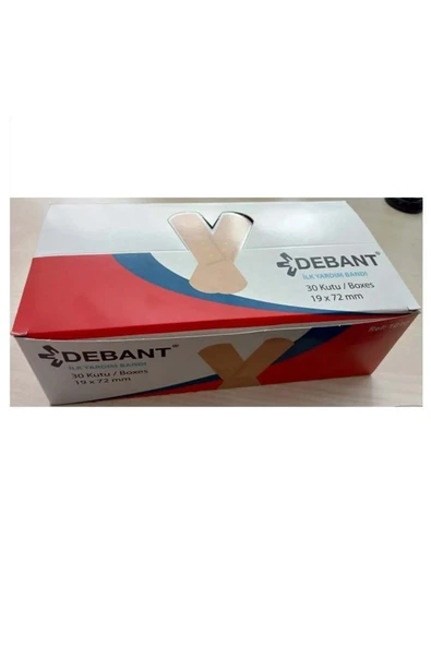 MEDİKALCİM Debant Bez Yarabandı 19X72MM - 1 Kutu 10*30 Adet ürün görseli 1