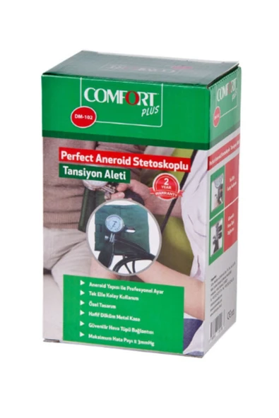 Comfort Plus Dm-102 Perfect Aneroid Stetoskoplu Tansiyon Aleti ürün görseli 1
