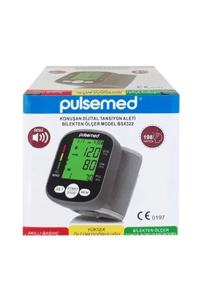 MEDİKALCİM Pulsemed BSX322 Konuşan Tansiyon Aleti ürün görseli 1