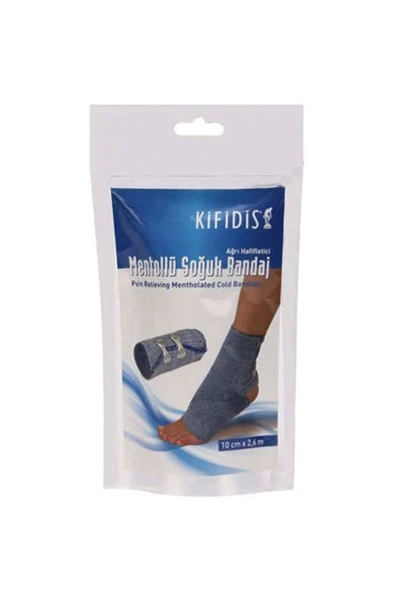 Kifidis Mentollü Soğuk Bandaj - 10 cm X 2,6 mt ürün görseli 1