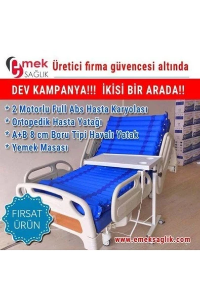 MEDİKALCİM Ev Tipi Hasta Karyolası ürün görseli 1