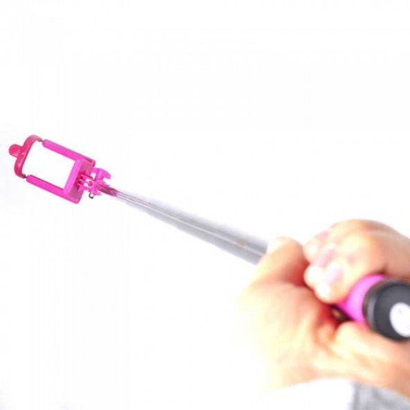 Selfie Çubuğu 3.5 mm Kablolu - Resim 7