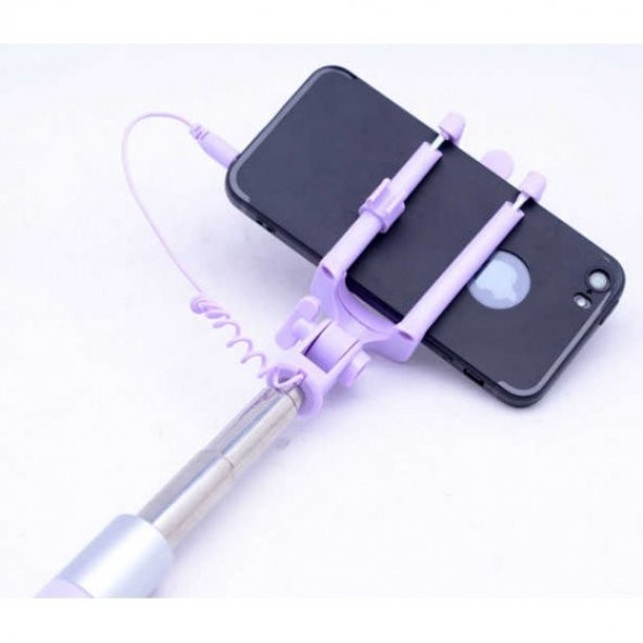 Selfie Çubuğu 3.5 mm Kablolu - Resim 10